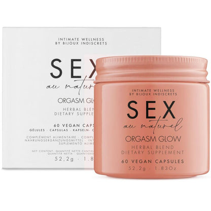 BIJOUX - ORGASM GLOW COMPLEMENTO ALIMENTICIO 60 CÁPSULAS