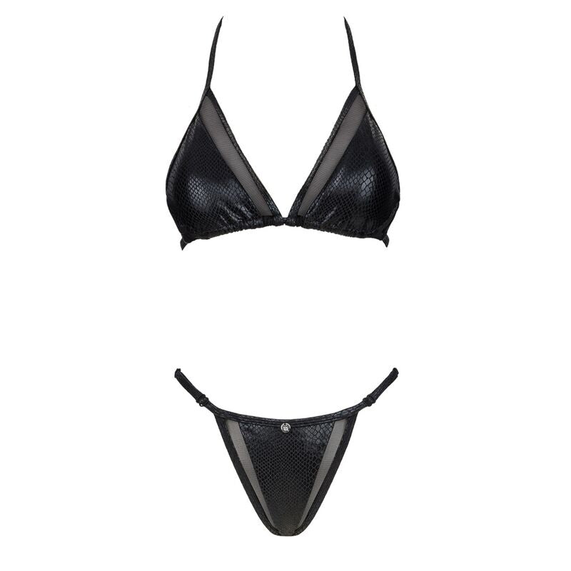 OBSESSIVE - BLACK TIP BIKINI BLACK L