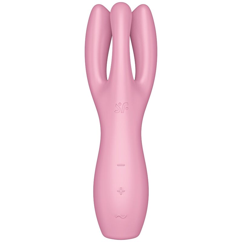 SATISFYER - THREESOME 3 PINK VIBRATOR