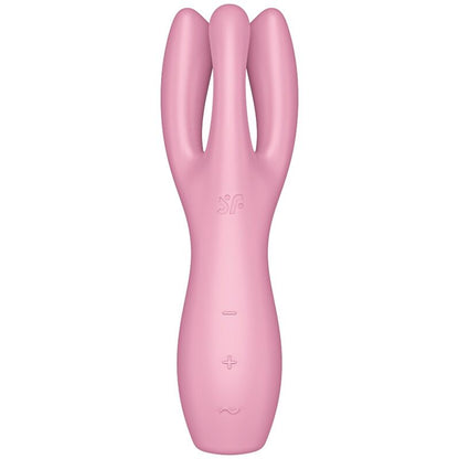 SATISFYER - THREESOME 3 PINK VIBRATOR