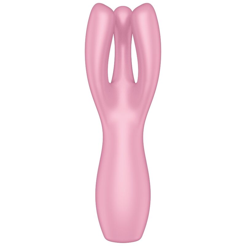 SATISFYER - THREESOME 3 PINK VIBRATOR