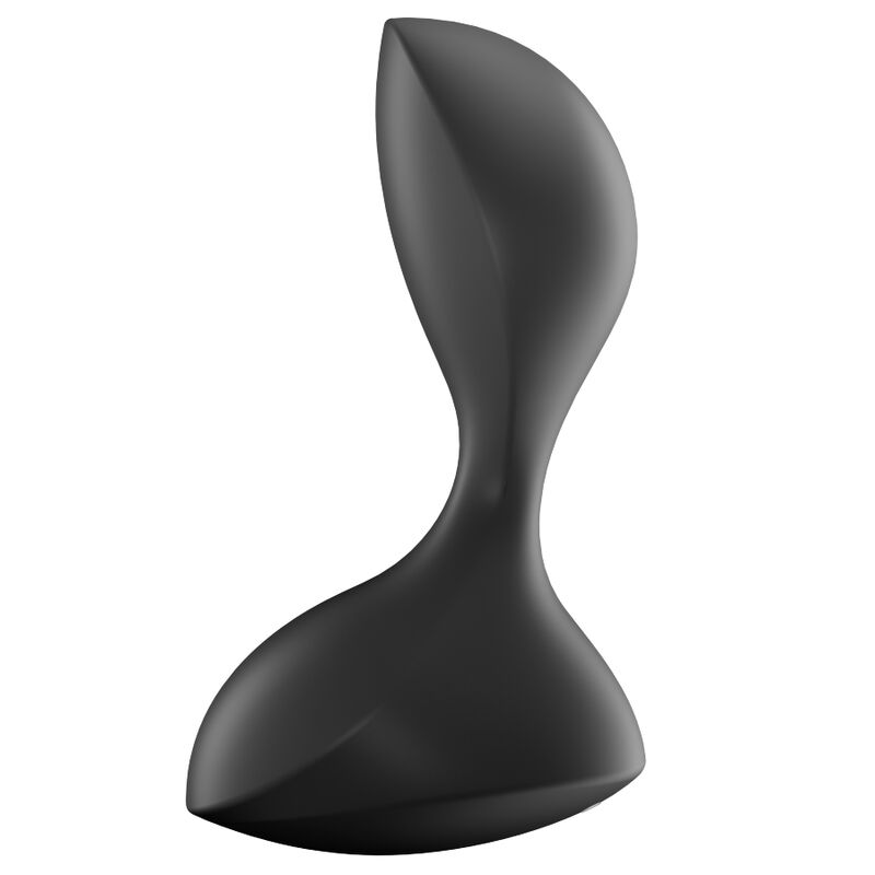 SATISFYER - SWEET SEAL PLUG VIBRATOR APP BLACK