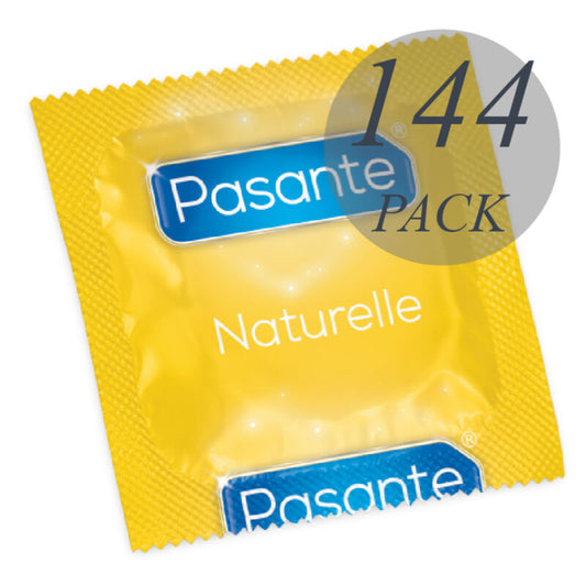 PASANTE - PRESERVATIVOS NATURELLE BOLSA 144 UNIDADES