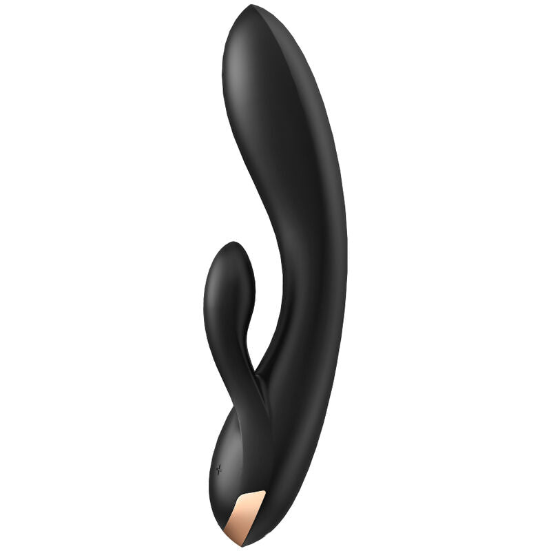 SATISFYER - DOUBLE FLEX VIBRATOR APP WHITE