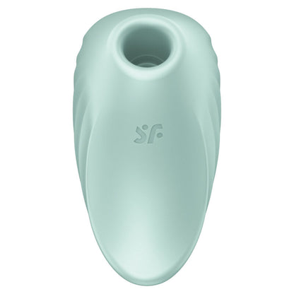 SATISFYER - PEARL DIVER STIMULATOR AND VIBRATOR GREEN