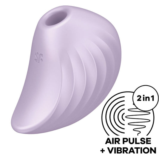 SATISFYER - PEARL DIVER ESTIMULADOR Y VIBRADOR VERDE