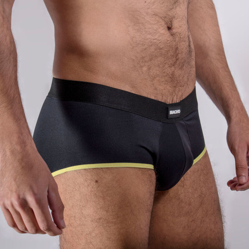 MALE - MS24A DARK YELLOW BRIEF UNDERWEAR S