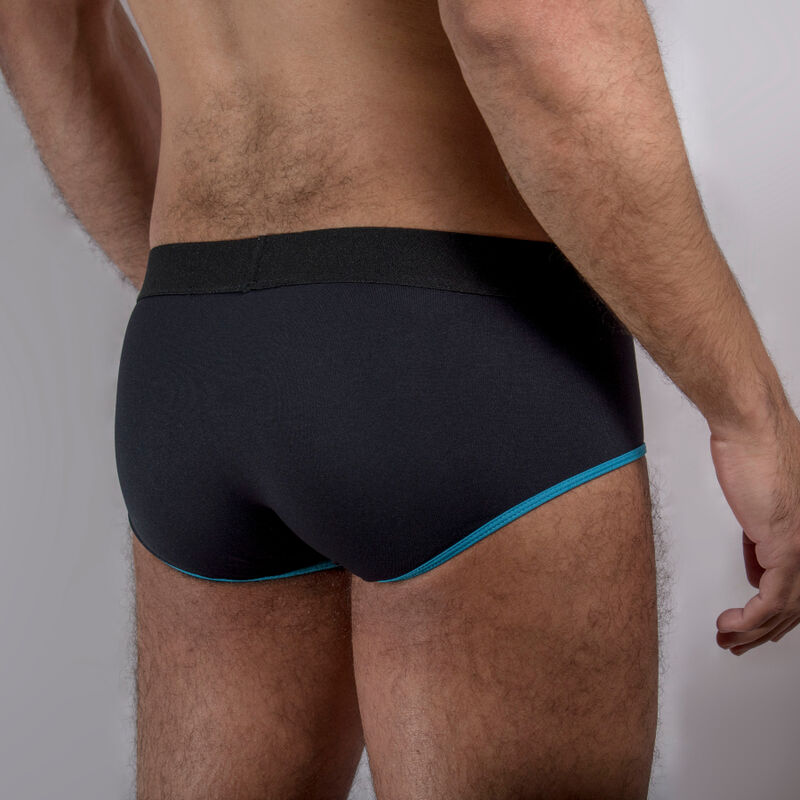 MALE - MS24A DARK YELLOW BRIEF UNDERWEAR S