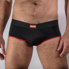 MALE - MS24A DARK YELLOW BRIEF UNDERWEAR S