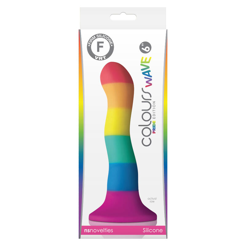 PRIDE - DILDO WAVE LGBT FLAG 17 CM