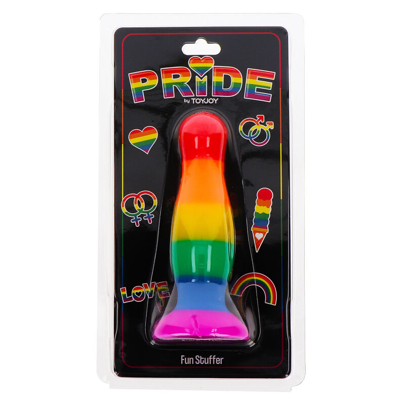 PRIDE - PLUG FUN STUFER LGBT FLAG 8.5 CM