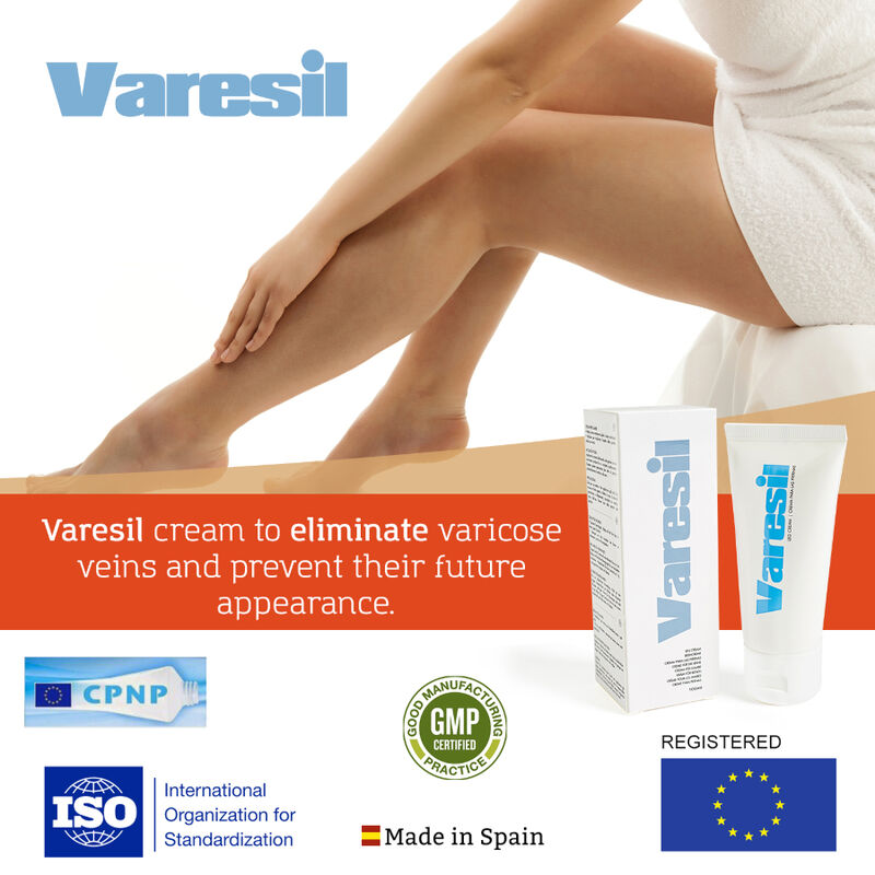 500 COSMETICS - VARESIL CREAM VARICOSE VEINS CREAM TREATMENT