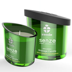 SWEDE - SENZE AROUSING MASSAGE CANDLE - LEMON, PEPPER, EUCALYPTUS