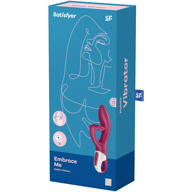 SATISFYER - EMBRACE ME RED G-SPOT VIBRATOR