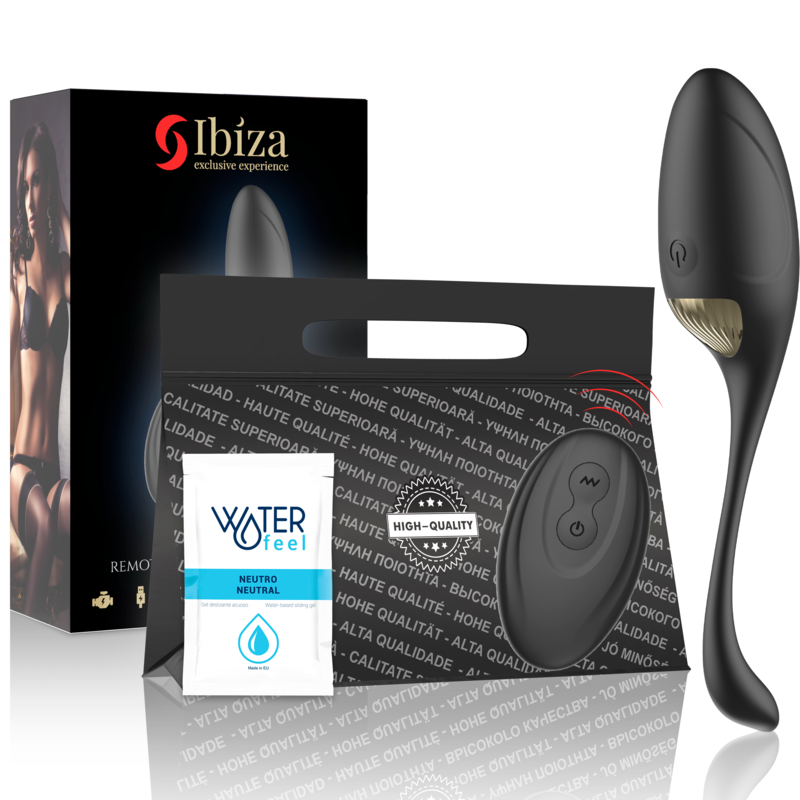 IBIZA - POWERFUL VIBRATING EGG WITH REMOTE CONTROL