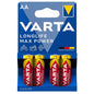 VARTA - MAX POWER PILA ALCALINA AA LR6 BLISTER*4