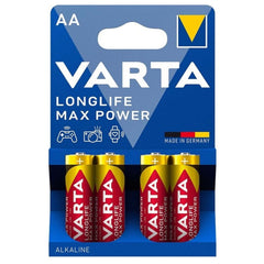 VARTA - MAX POWER PILA ALCALINA AA LR6 BLISTER*4