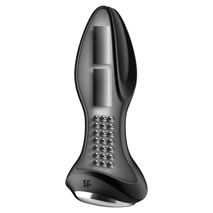 SATISFYER - ROTATOR PLUG 2+ APP VIBRATOR PLUG BLACK