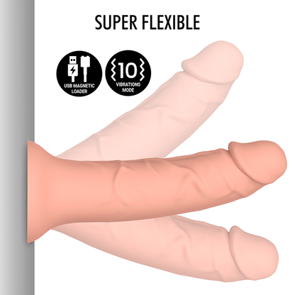 MYTHOLOGY - ASHER ORIGINAL DILDO M - VIBRATOR COMPATIBLE WITH WATCHME WIRELESS TECHNOLOGY