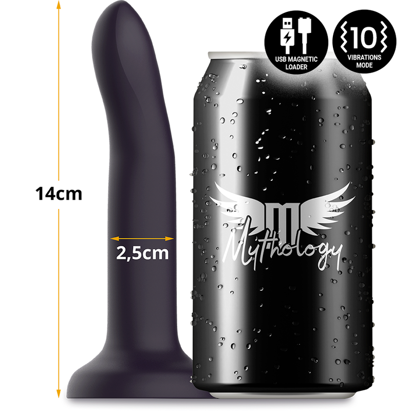 MYTHOLOGY DUMAN MYSTIC DILDO S - VIBRATOR COMPATIBLE WITH WATCHME WIRELESS TECHNOLOGY