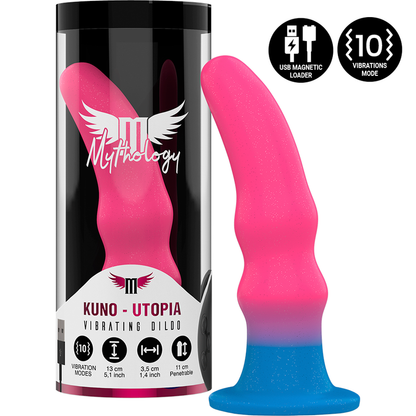 MYTHOLOGY - KUNO UTOPIA DILDO S - VIBRATOR COMPATIBLE WITH WATCHME WIRELESS TECHNOLOGY