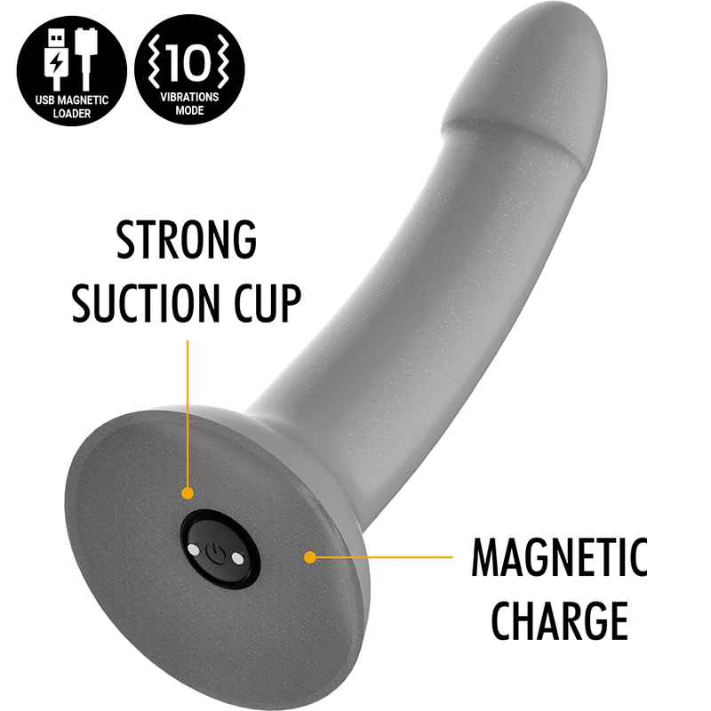 MYTHOLOGY - RUNE MAJESTIC DILDO S - VIBRATOR COMPATIBLE WITH WATCHME WIRELESS TECHNOLOGY