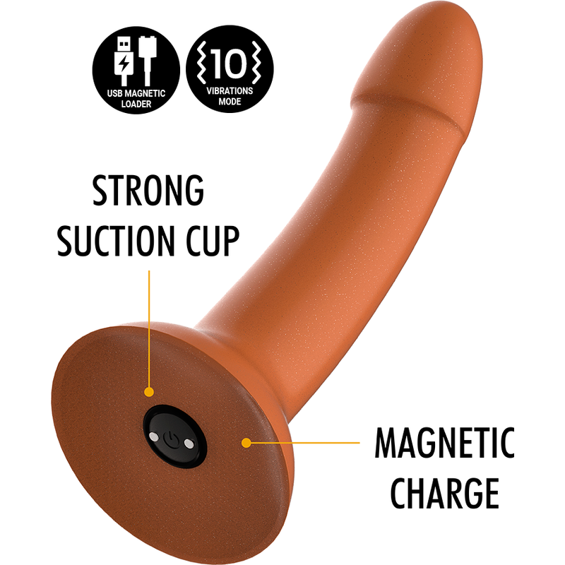 MYTHOLOGY - RUNE ROYAL DILDO M - VIBRATOR COMPATIBLE WITH WATCHME WIRELESS TECHNOLOGY