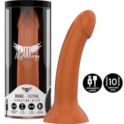 MYTHOLOGY - RUNE ROYAL DILDO M - VIBRATOR COMPATIBLE WITH WATCHME WIRELESS TECHNOLOGY