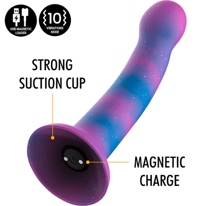 MYTHOLOGY - DION GALACTIC DILDO S - VIBRATOR COMPATIBLE WITH WATCHME WIRELESS TECHNOLOGY