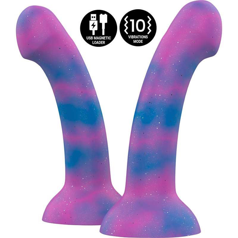 MYTHOLOGY - DION GALACTIC DILDO M - VIBRATOR COMPATIBLE WITH WATCHME WIRELESS TECHNOLOGY