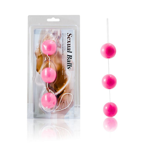 DANCE - PINK ANAL BALLS ABS STRIP