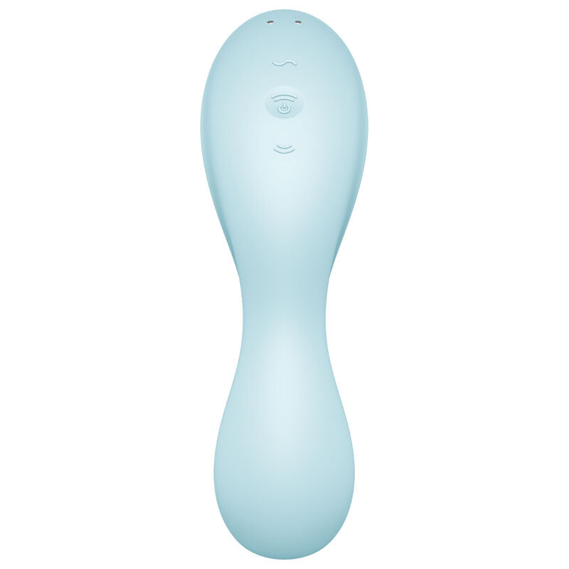 SATISFYER - CURVY TRINITY 5 ESTIMULADOR Y VIBRADOR APP BLANCO