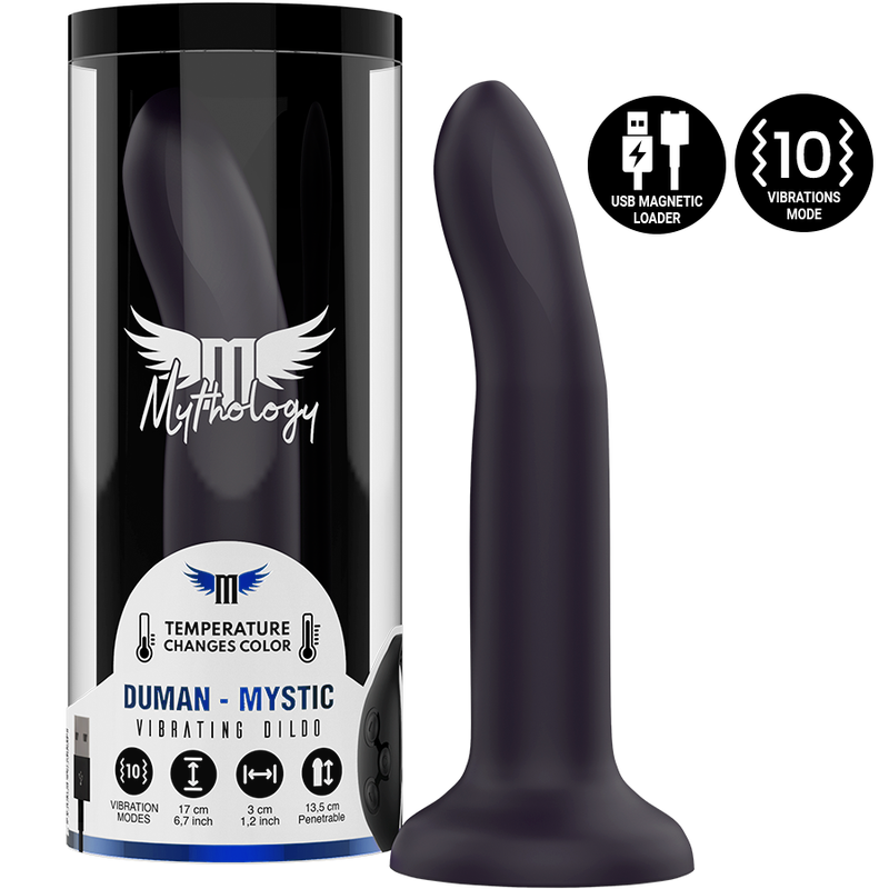 MYTHOLOGY - DUMAN MYSTIC DILDO M - VIBRATOR COMPATIBLE WITH WATCHME WIRELESS TECHNOLOGY