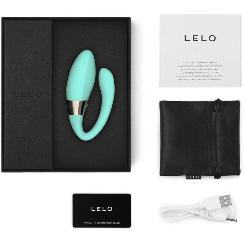 LELO - TIANI HARMONY COUPLES MASSAGER AQUA GREEN