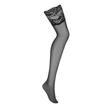 OBSESSIVE - 810-STO-1 BLACK STOCKINGS L/XL