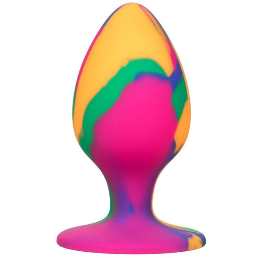 CALEXOTICS - CHEEKY LARGE TIE-DYE ANAL PLUG