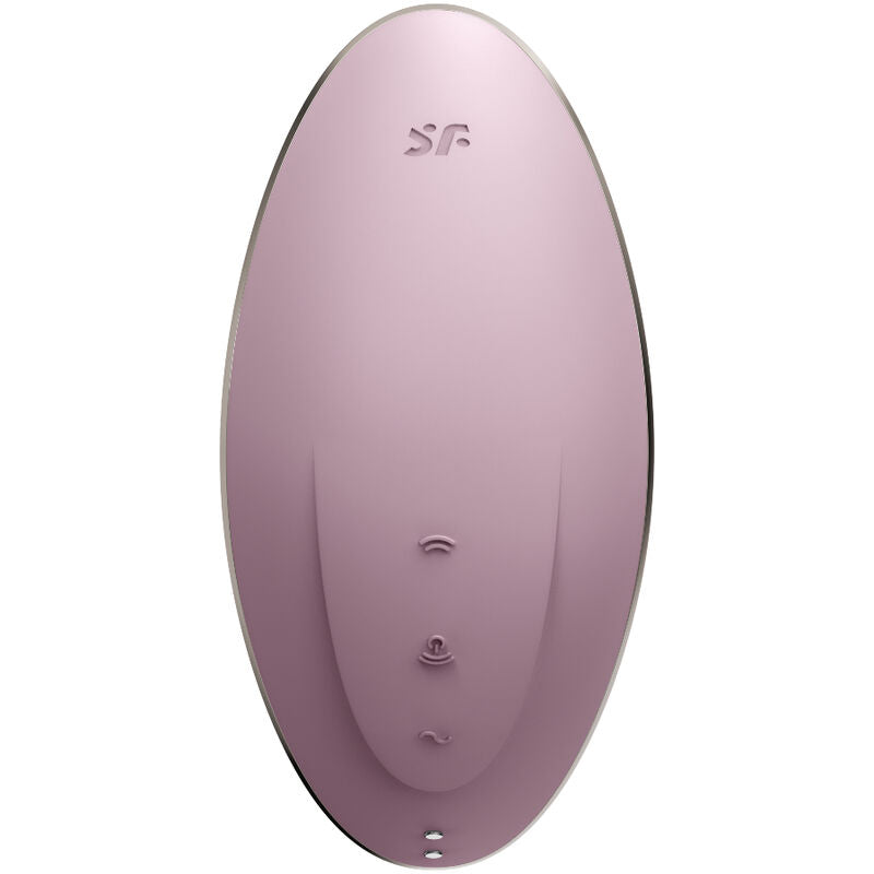 SATISFYER - VULVA LOVER 1 VIOLET VIBRATOR AND STIMULATOR