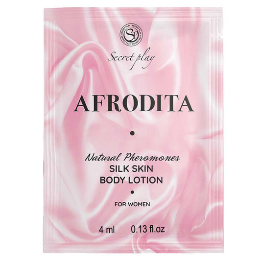 SECRETPLAY - APHRODITE SILK SKIN BODY LOTION SINGLE DOSE 4 ML