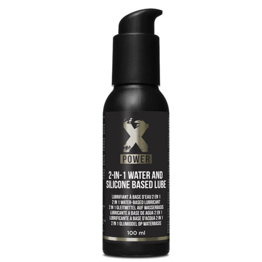 XPOWER - 2 IN 1 WATER-SILICONE BASED LUBRICANT 100 ML