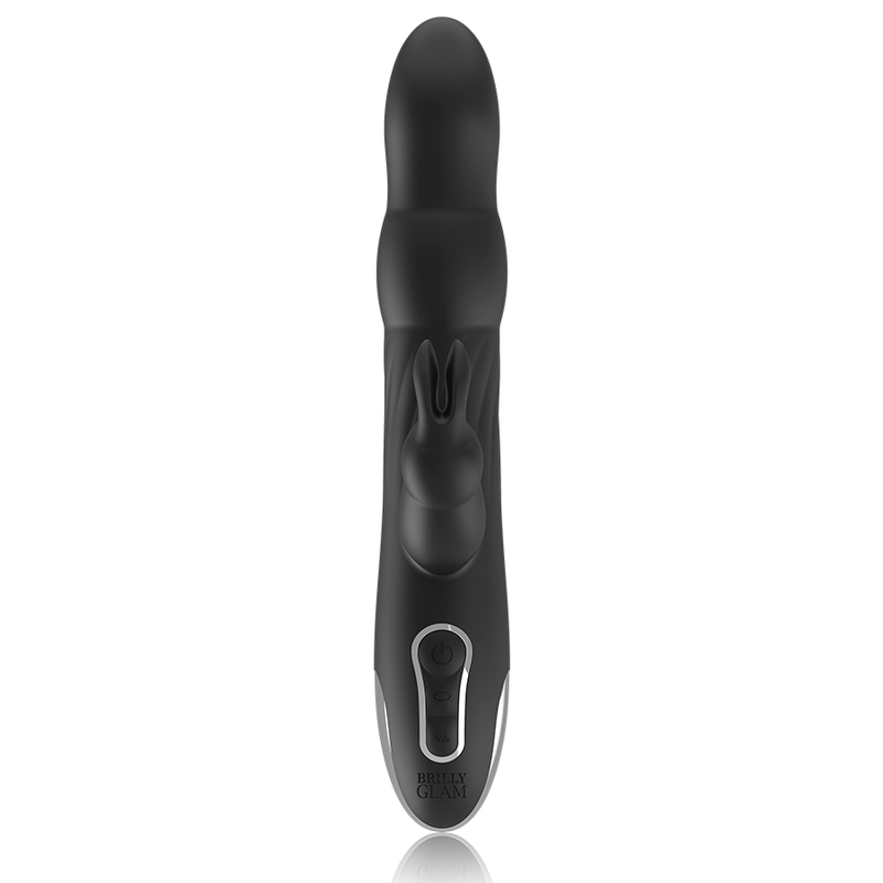 BRILLY GLAM - MOEBIUS RABBIT VIBRATOR &amp; ROTATOR COMPATIBLE WITH WATCHME WIRELESS TECHNOLOGY