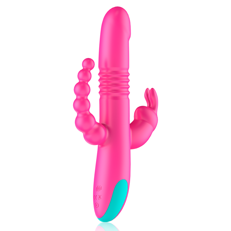 HAPPY LOKY - DONALD TRIPLE STIMULATION: ANAL, G-SPOT &amp; CLITORIS COMPATIBLE WITH WATCHME WIRELESS TECHNOLOGY