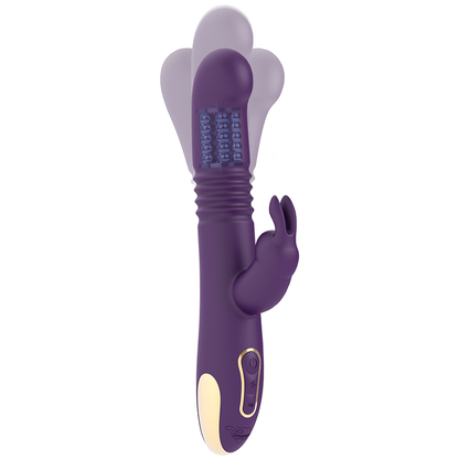 TREASURE - BASTIAN RABBIT UP &amp; DOWN, ROTATOR &amp; VIBRATOR COMPATIBLE WITH WATCHME WIRELESS TECHNOLOGY