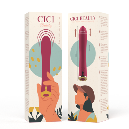 CICI BEAUTY - PREMIUM SILICONE UP &amp; DOWN VIBRATOR