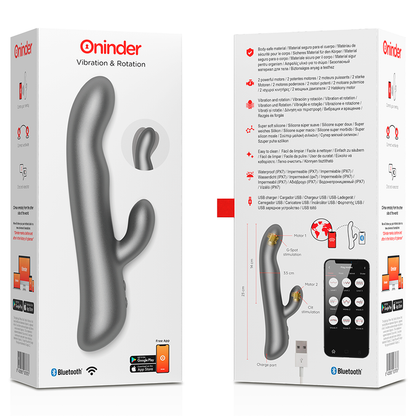 ONINDER - OSLO VIBRACIÓN Y ROTACIÓN ROSA - APP GRATUITA