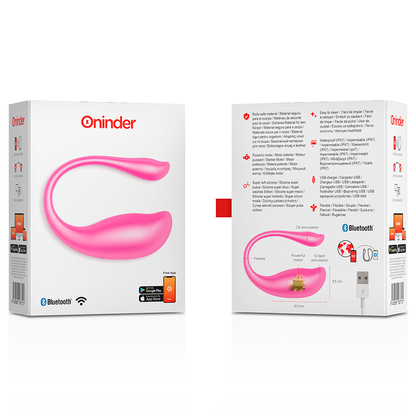 ONINDER - NAIROBI PINK VIBRATING EGG - FREE APP