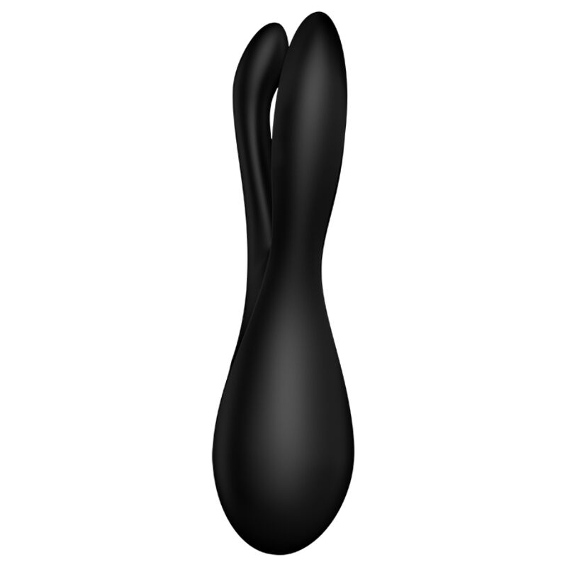 SATISFYER - THREESOME 2 BLACK VIBRATOR