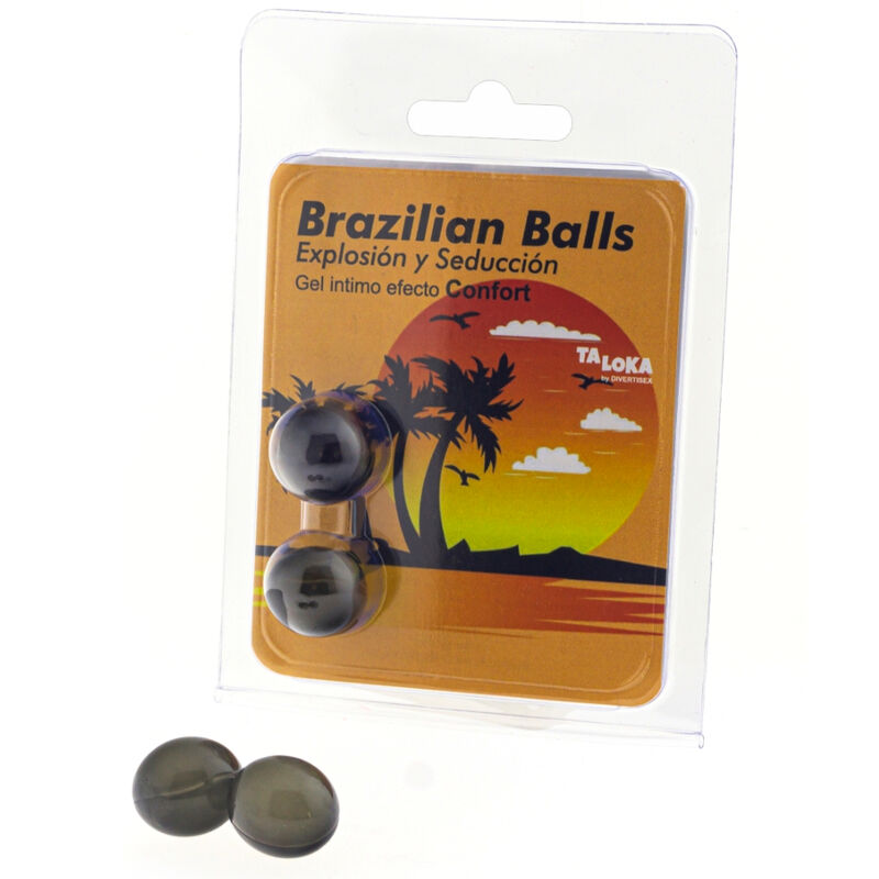 TALOKA - BRAZILIAN BALLS EXCITING GEL COMFORT EFFECT 2 BALLS