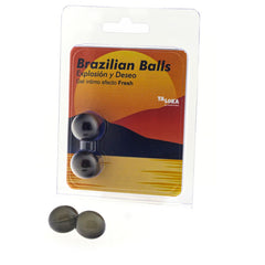 TALOKA - BRAZILIAN BALLS EXCITING GEL WITH FRESH EFFECT 2 BALLS