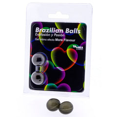 TALOKA - BRAZILIAN BALLS EXCITING GEL MORE FLAVOR EFFECT 2 BALLS