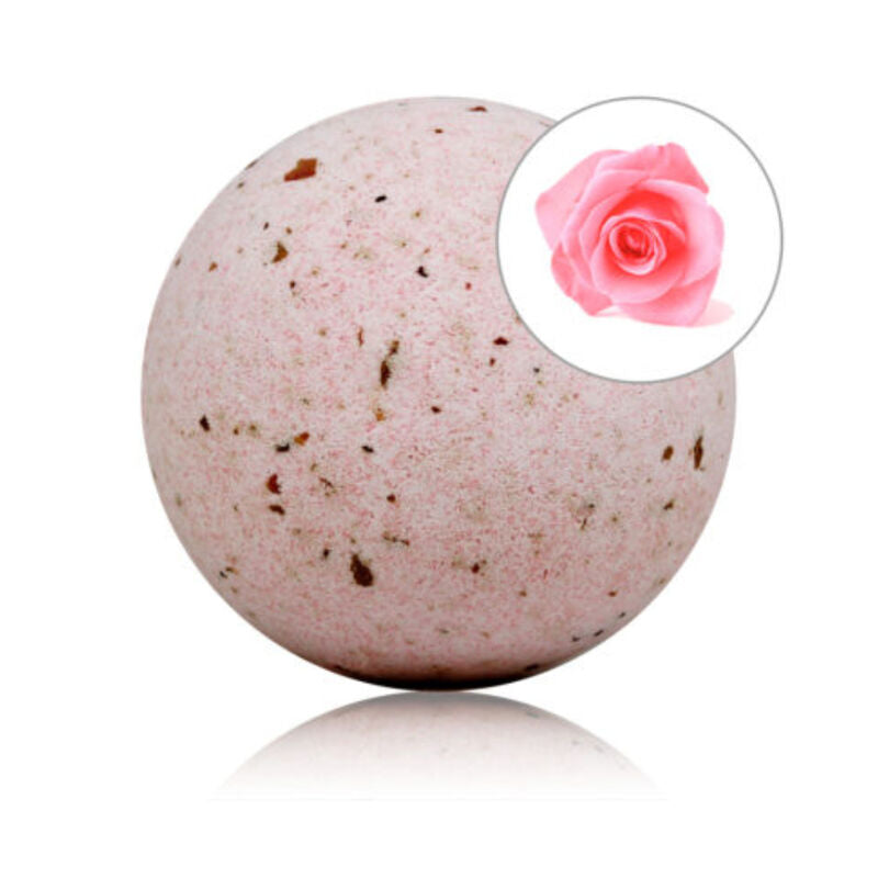 TALOKA - BATH BOMB WITH ROSES AND ROSE PETALS AROMA